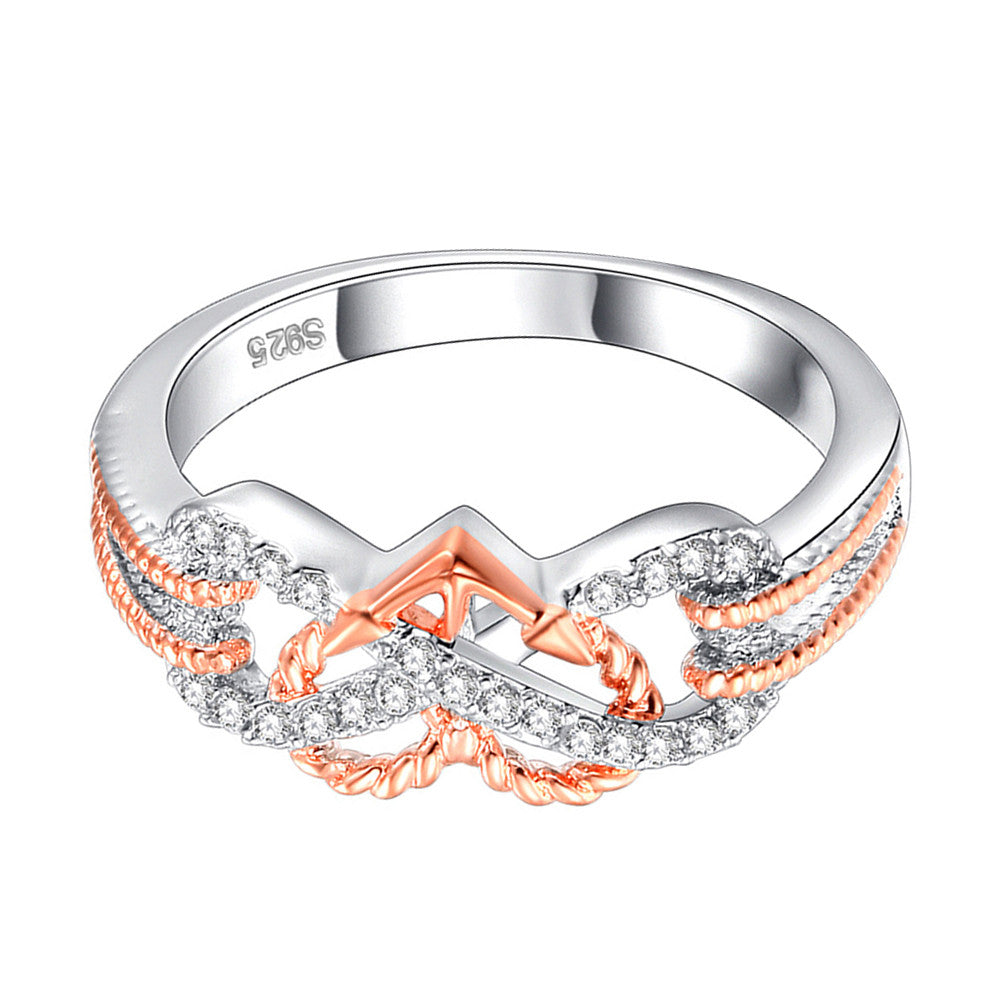 Heart Crystal Ring for Women