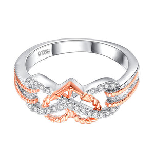 Heart Crystal Ring for Women