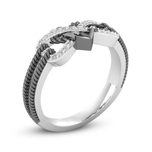 Heart Crystal Ring for Women